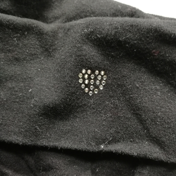 GAP Kids black cotton blend yoga pants size L (10) - Picture 3 of 7